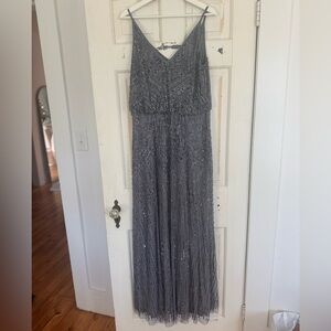 Bhldn full length sequin dress